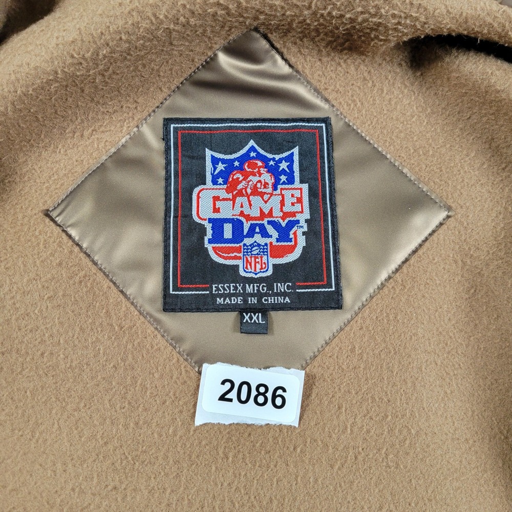 Vintage St. Louis Rams Jacket Mens‎ 2XL NFL Football Fleece Lined Game Day 90s - Picture 14 of 16